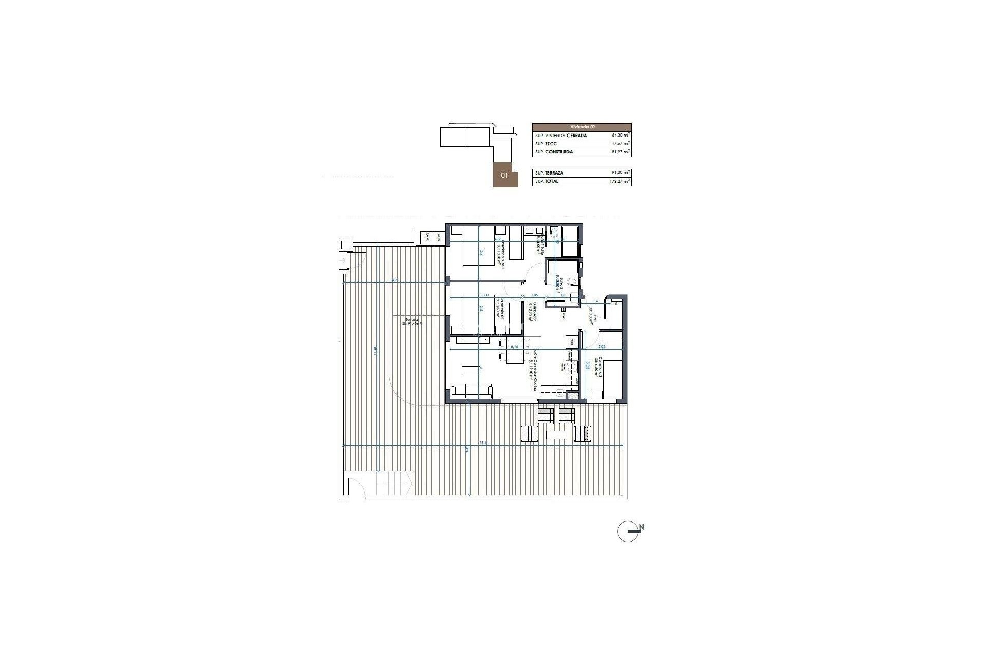 Neubau - WOHNUNG -
GUARDAMAR DEL SEGURA - Camino del Puerto