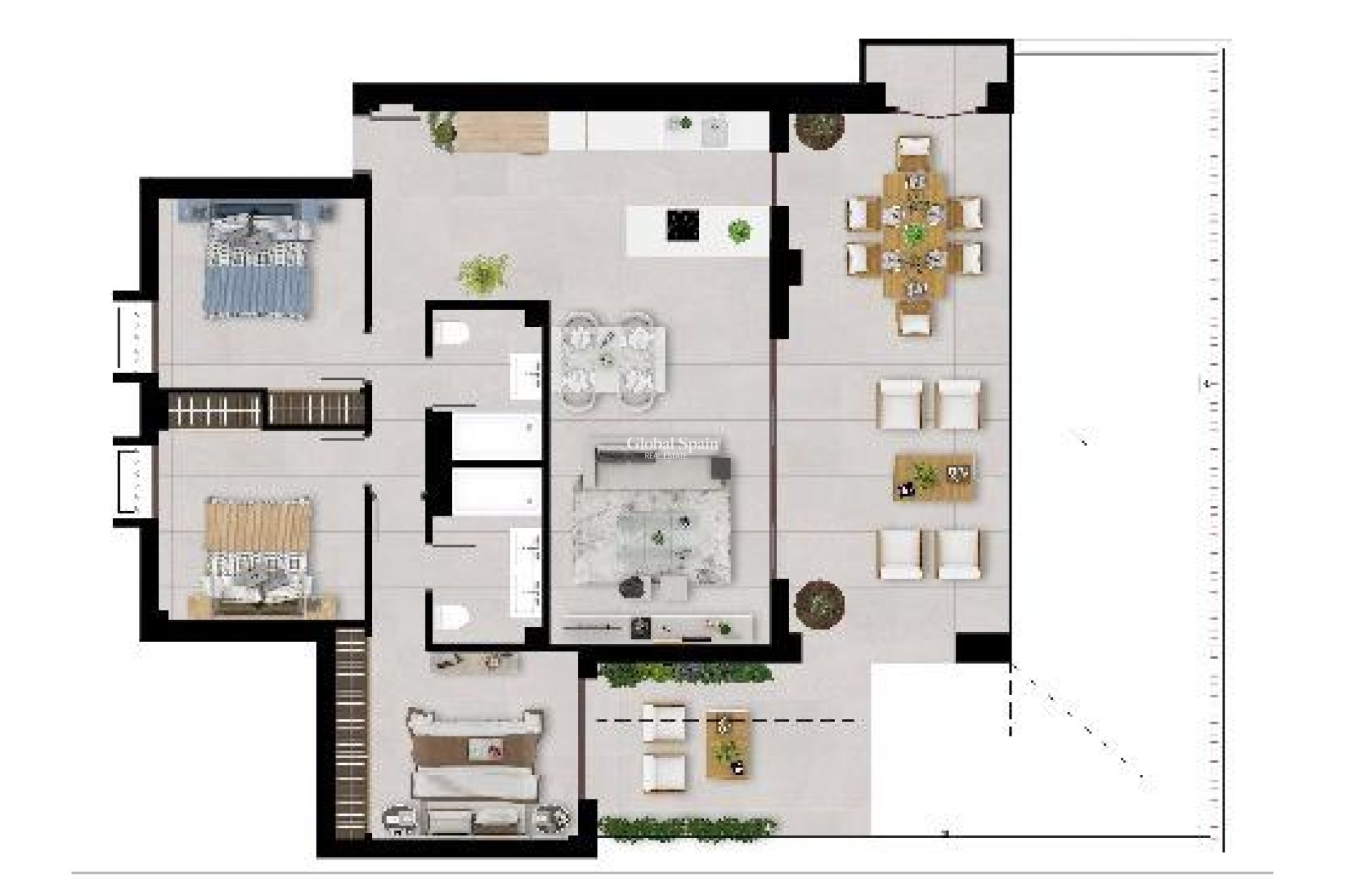 Neubau - WOHNUNG -
ISTÁN - Urbaniz. Cerros del Lago