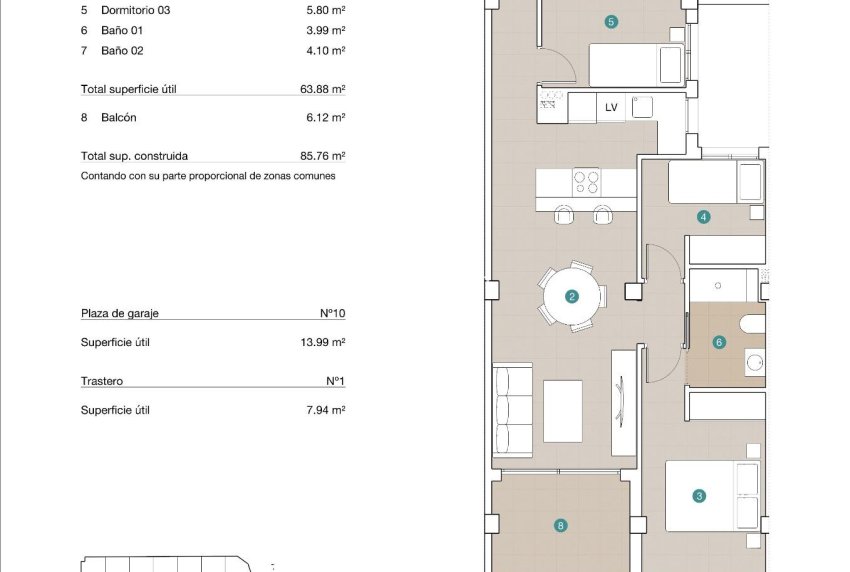 Neubau - WOHNUNG -
JACARILLA - pueblo