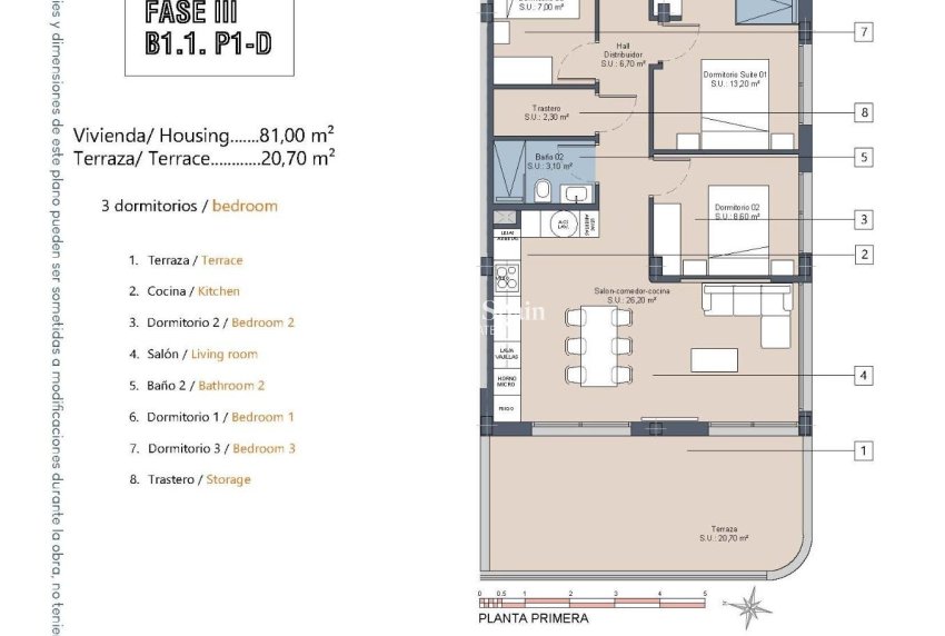 Neubau - WOHNUNG -
LOS ALCÁZARES