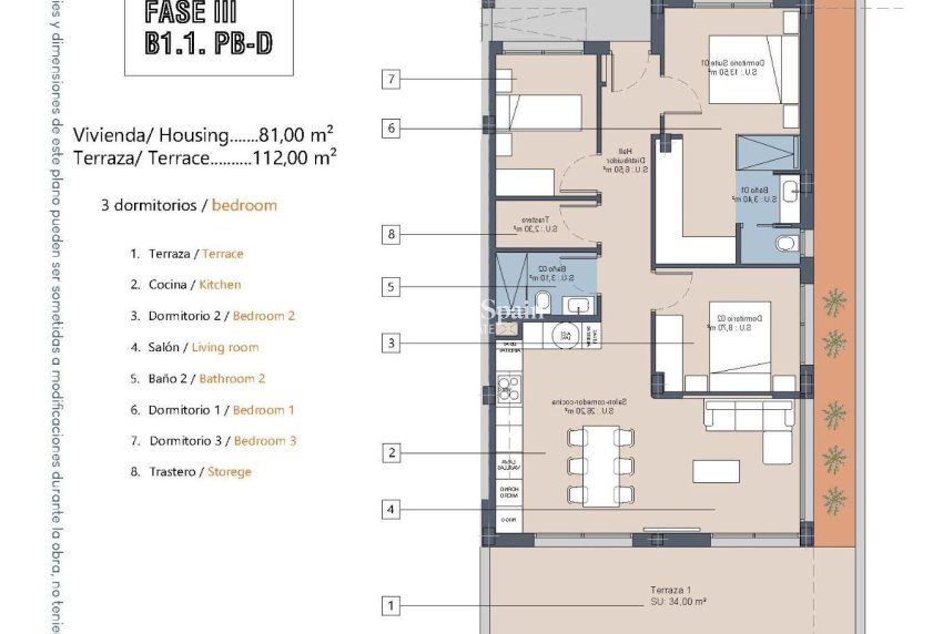 Neubau - WOHNUNG -
LOS ALCÁZARES