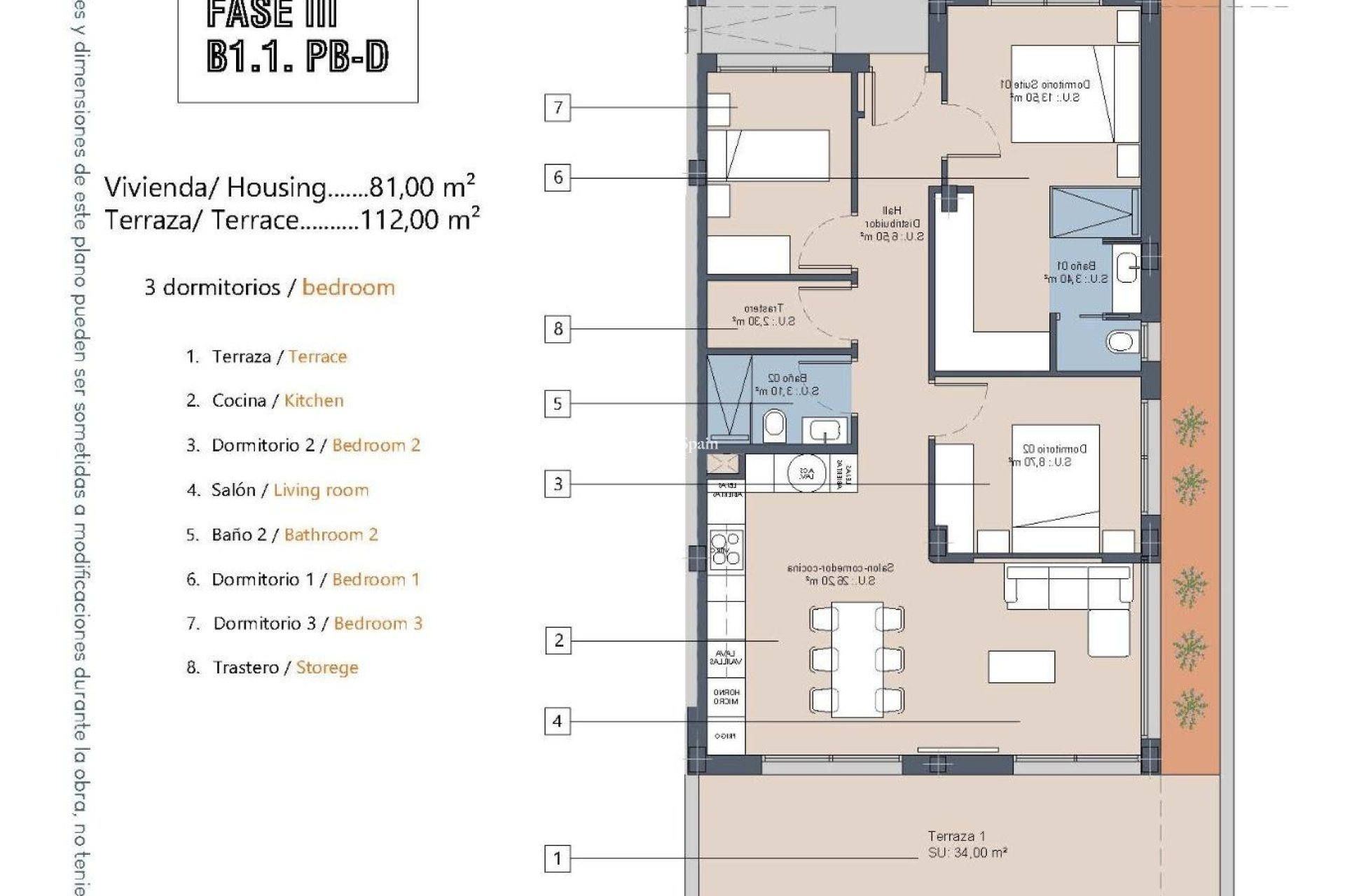 Neubau - WOHNUNG -
LOS ALCÁZARES