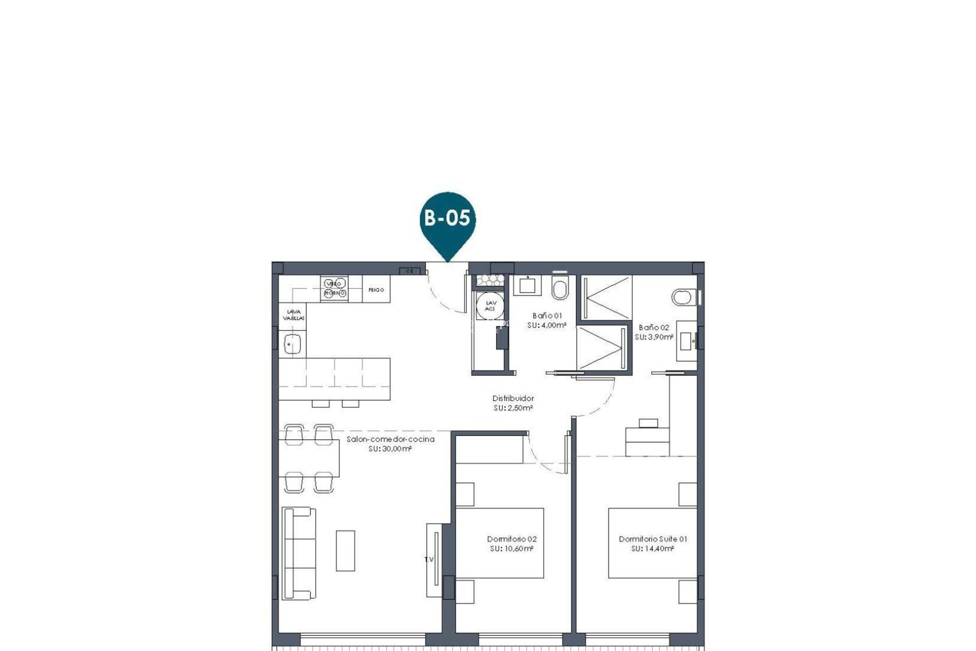 Neubau - WOHNUNG -
LOS ALCÁZARES