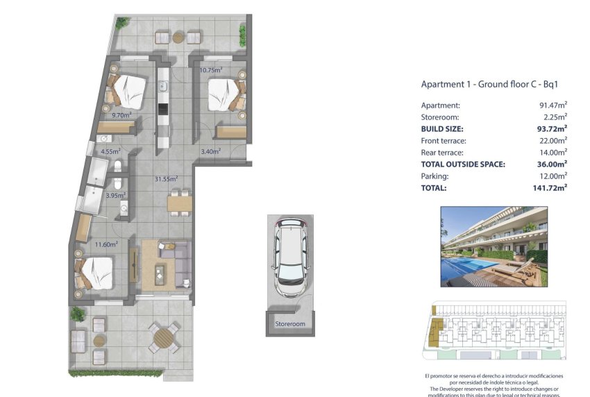 Neubau - WOHNUNG -
LOS ALCÁZARES