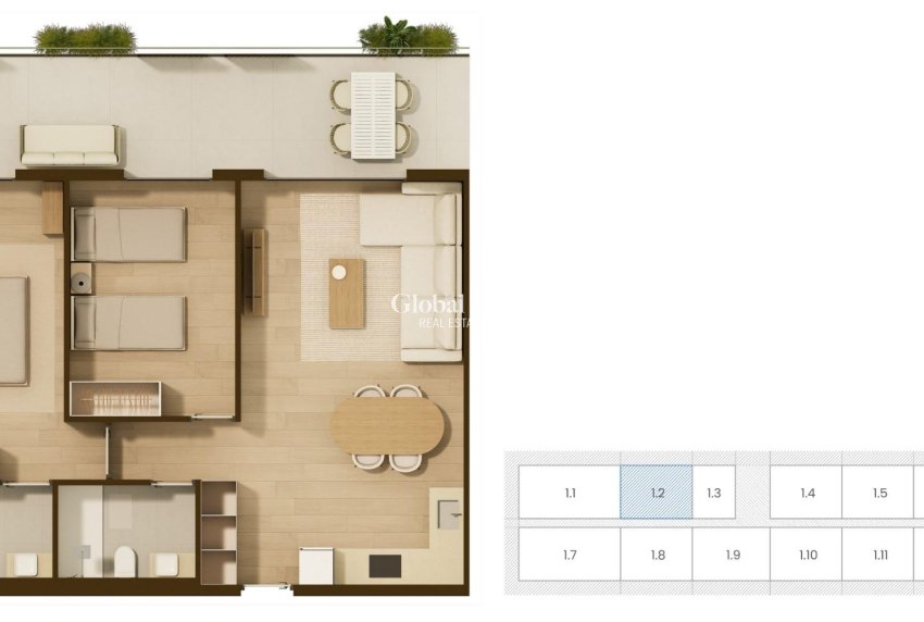 Neubau - WOHNUNG -
MONCOFA - Playa de Moncofa
