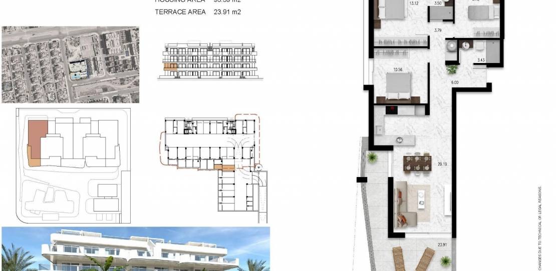 Neubau - Wohnung - Orihuela Costa - Lomas de Cabo Roig