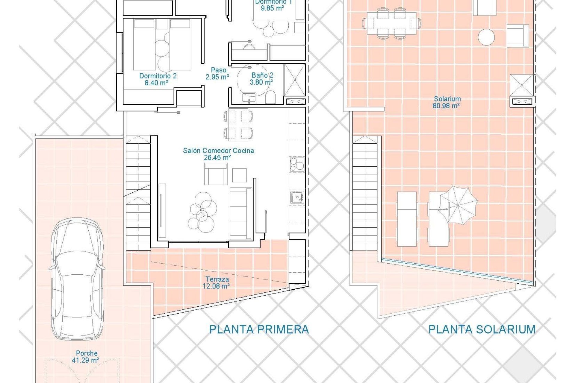 Neubau - WOHNUNG -
PILAR DE LA HORADADA - Lo Monte