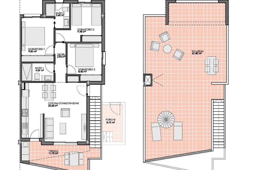 Neubau - WOHNUNG -
PILAR DE LA HORADADA - Lo Romero Golf
