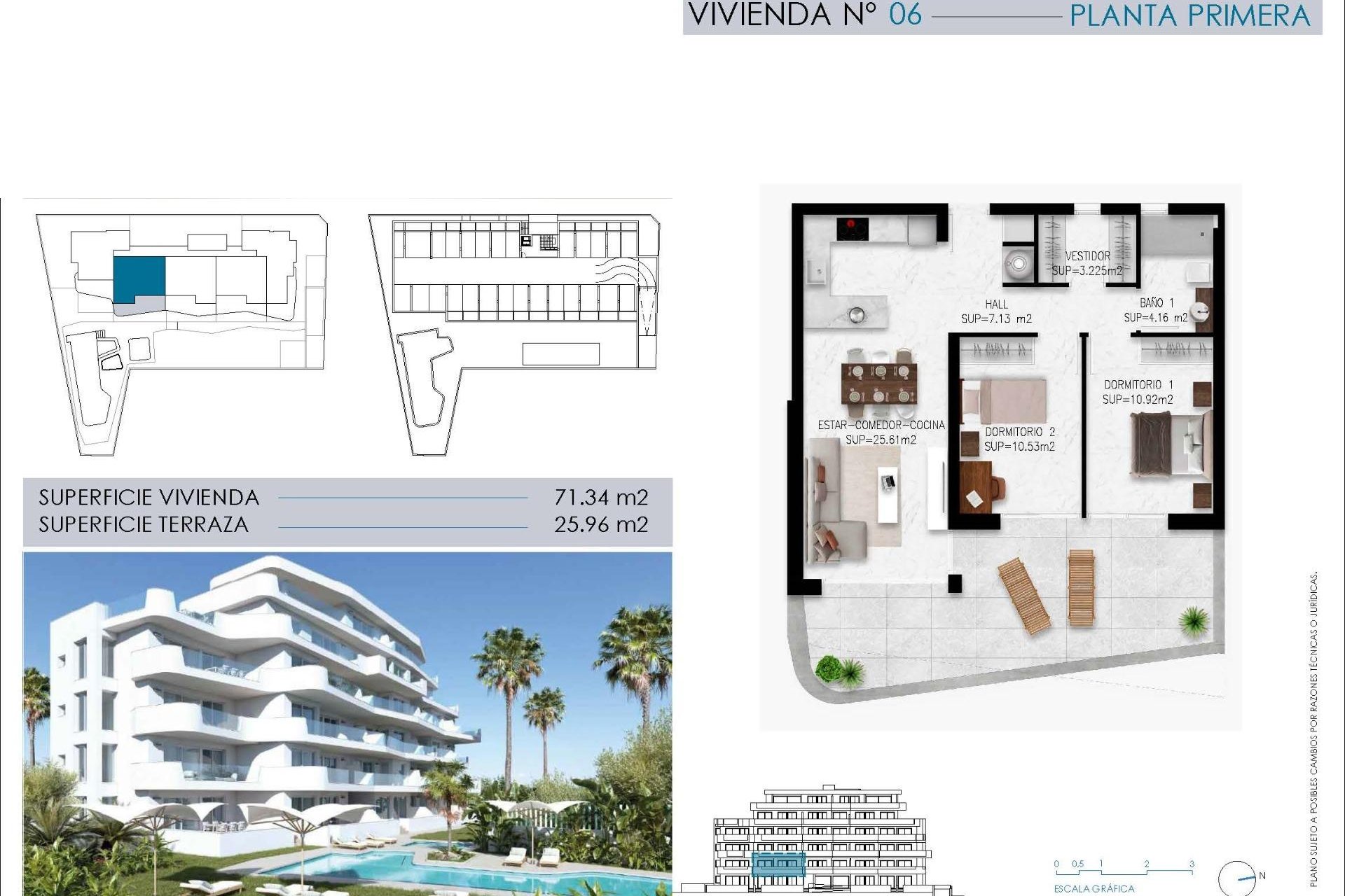 Neubau - WOHNUNG -
PILAR DE LA HORADADA - MIL PALMERAS 