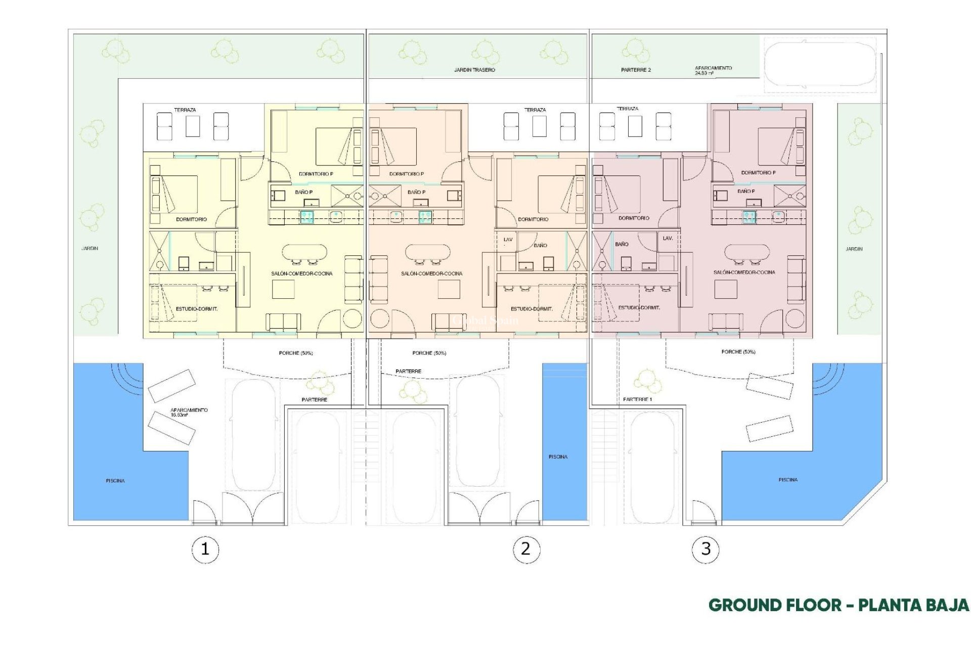 Neubau - WOHNUNG -
PILAR DE LA HORADADA - parques de Andromeda