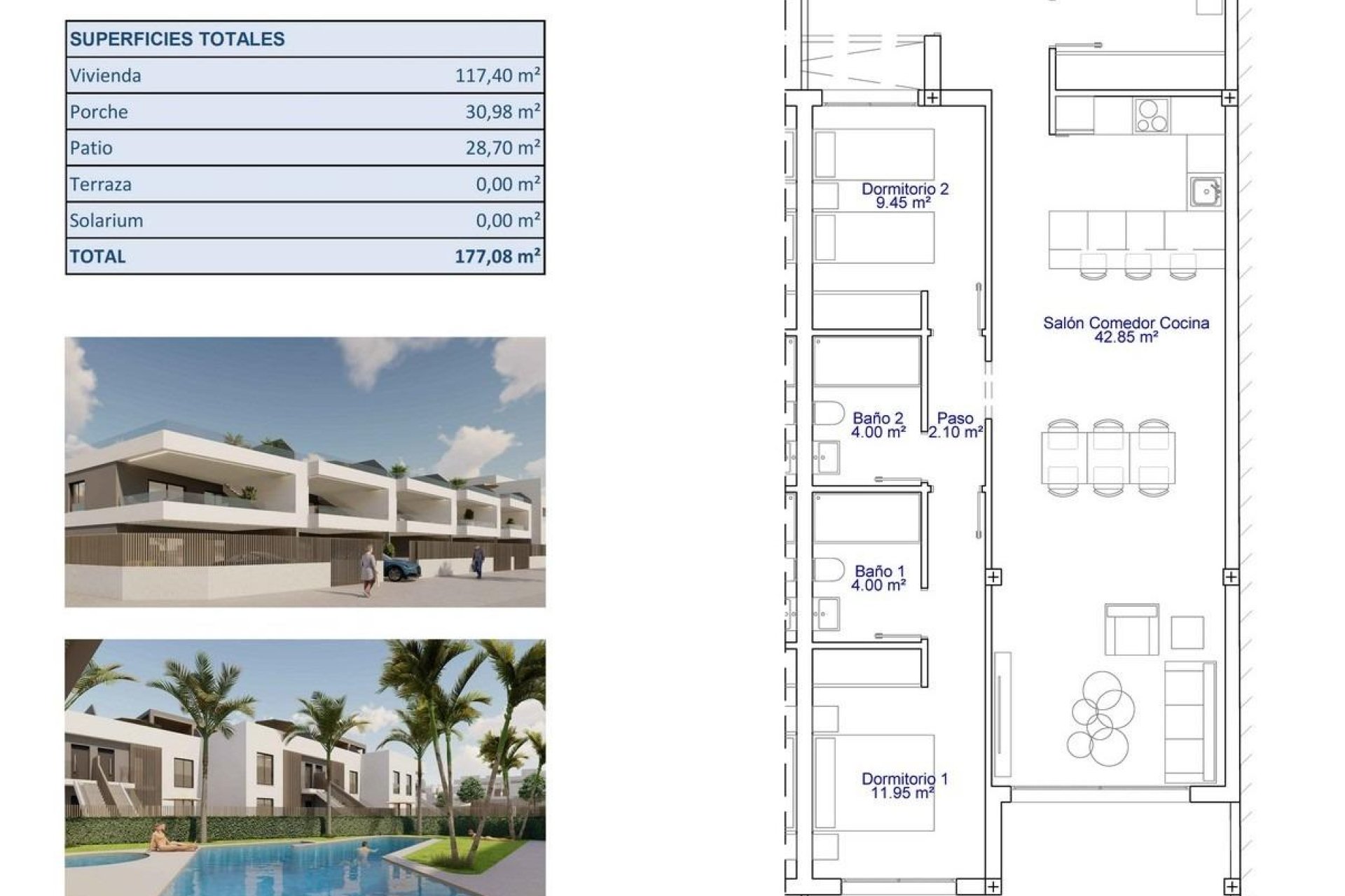 Neubau - WOHNUNG -
PILAR DE LA HORADADA - pueblo