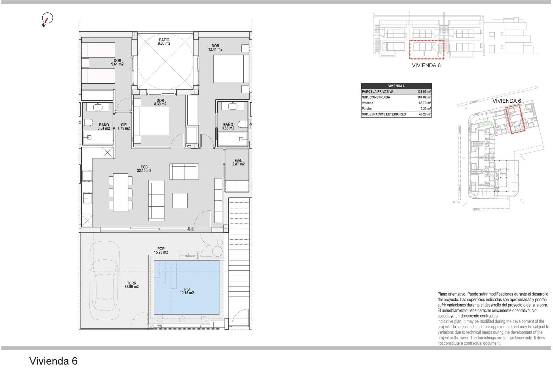 Neubau - WOHNUNG -
PILAR DE LA HORADADA - pueblo