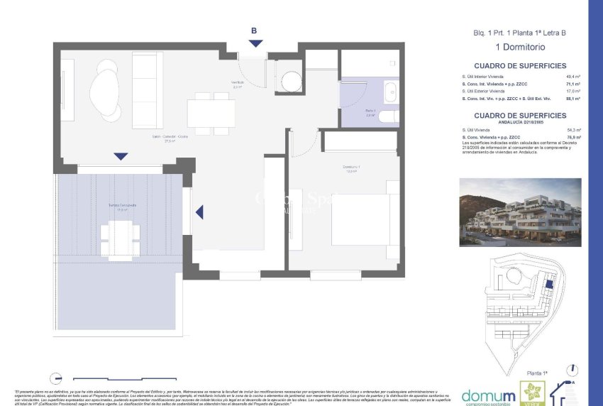Neubau - WOHNUNG -
Pulpi - Aguilón Golf