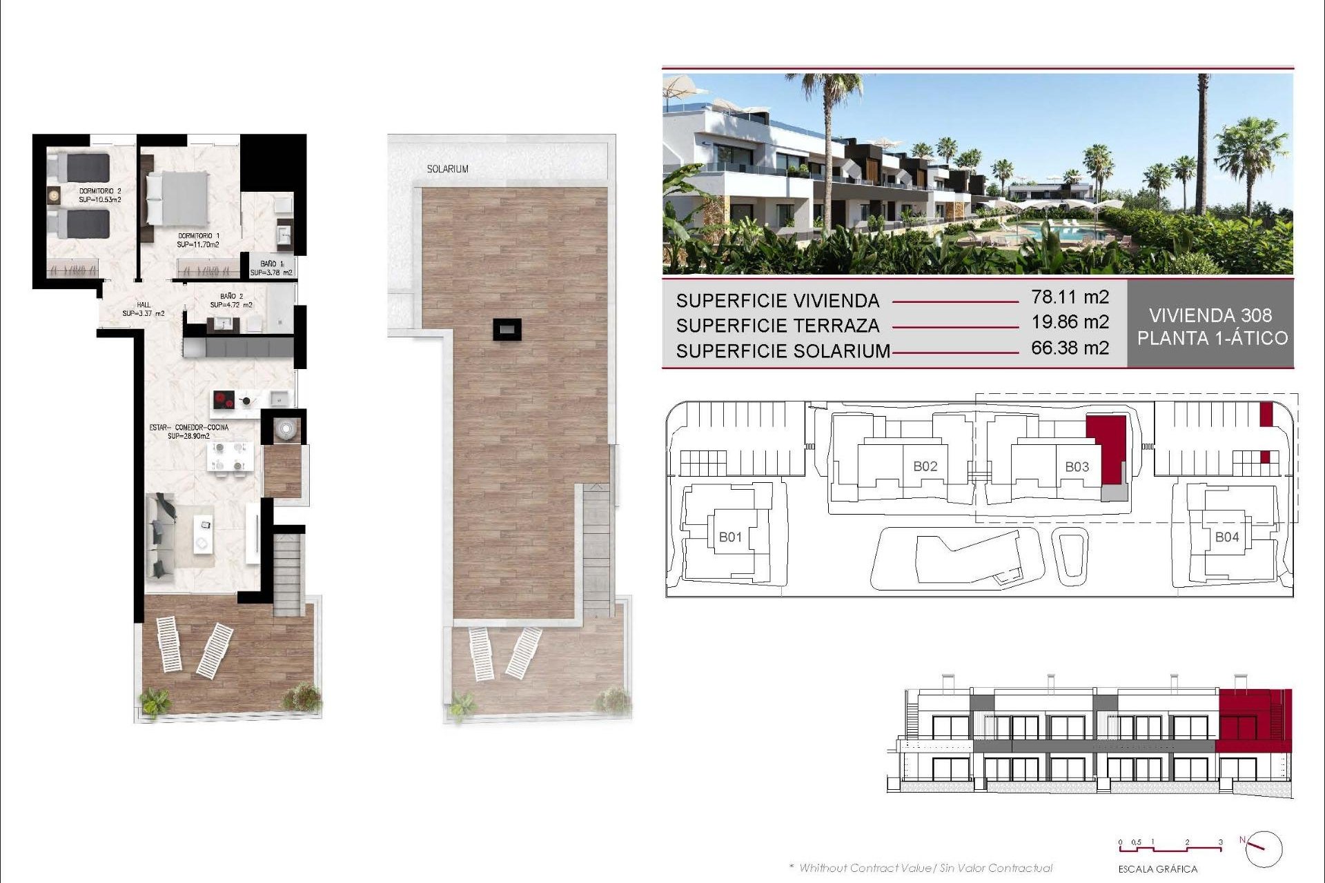 Neubau - WOHNUNG -
ROJALES - Lo Marabú