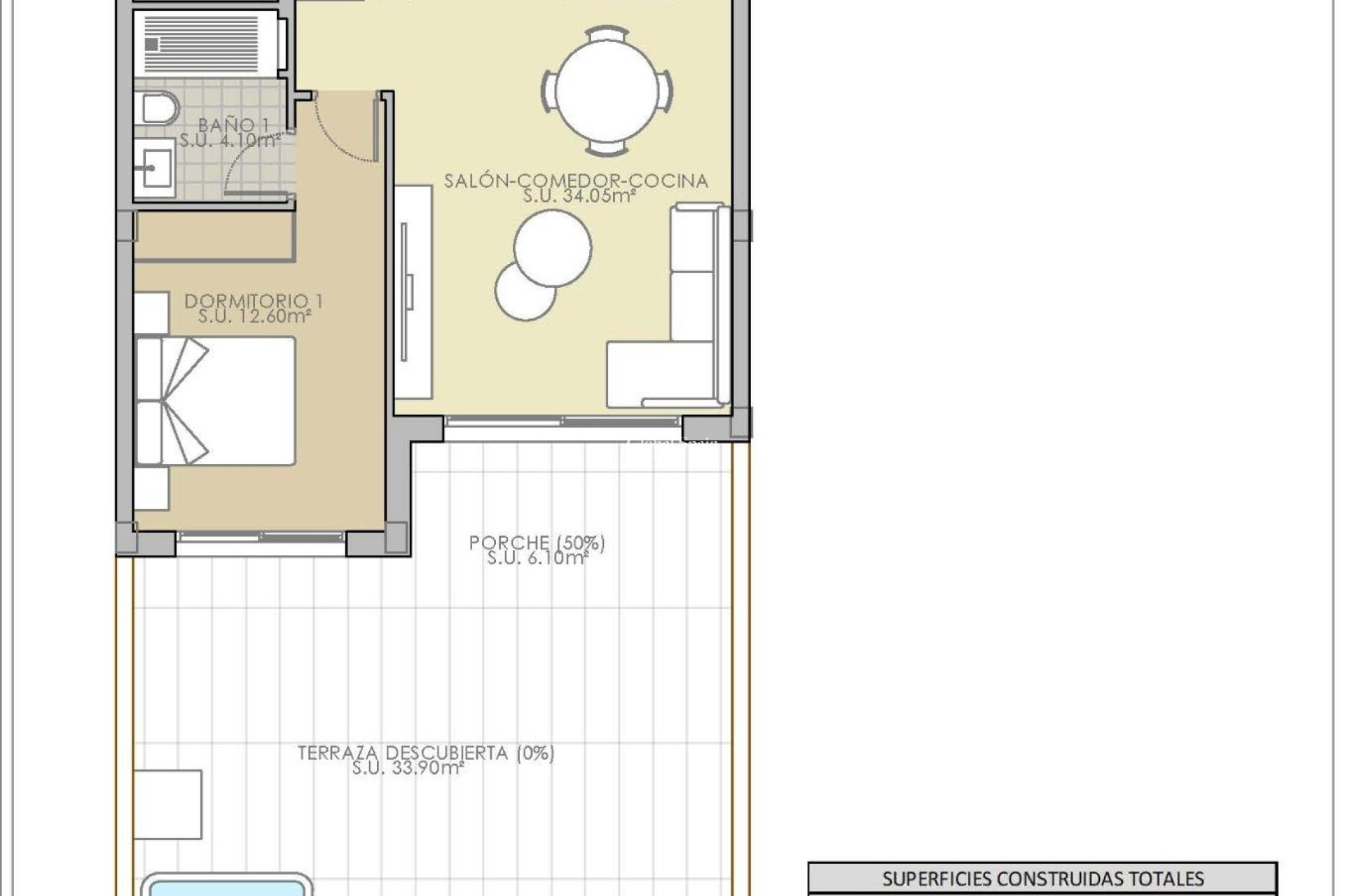 Neubau - WOHNUNG -
ROJALES - Pueblo