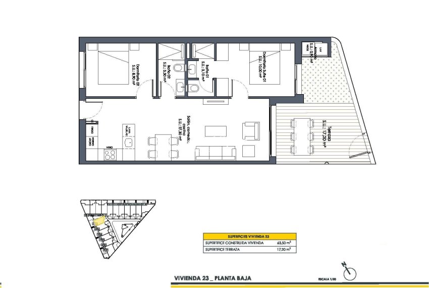 Neubau - WOHNUNG -
SAN FULGENCIO - Pueblo