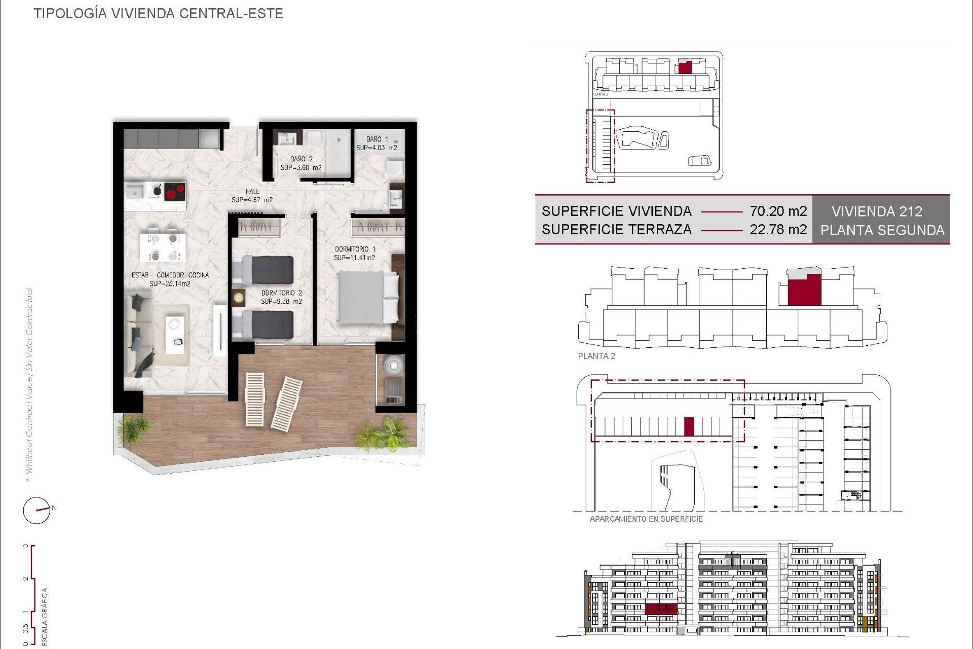 Neubau - WOHNUNG -
SAN MIGUEL DE SALINAS - Pueblo