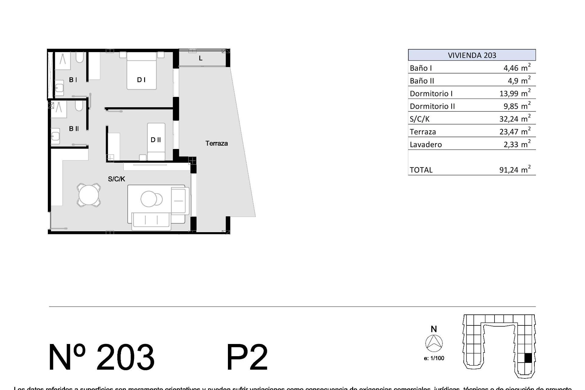 Neubau - WOHNUNG -
SAN MIGUEL DE SALINAS - Pueblo