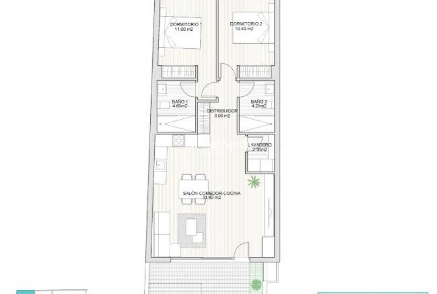 Neubau - WOHNUNG -
SAN PEDRO DEL PINATAR - Lo pagan