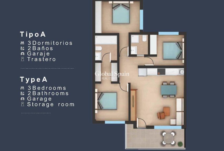Neubau - WOHNUNG -
SAN PEDRO DEL PINATAR - Los Pinos