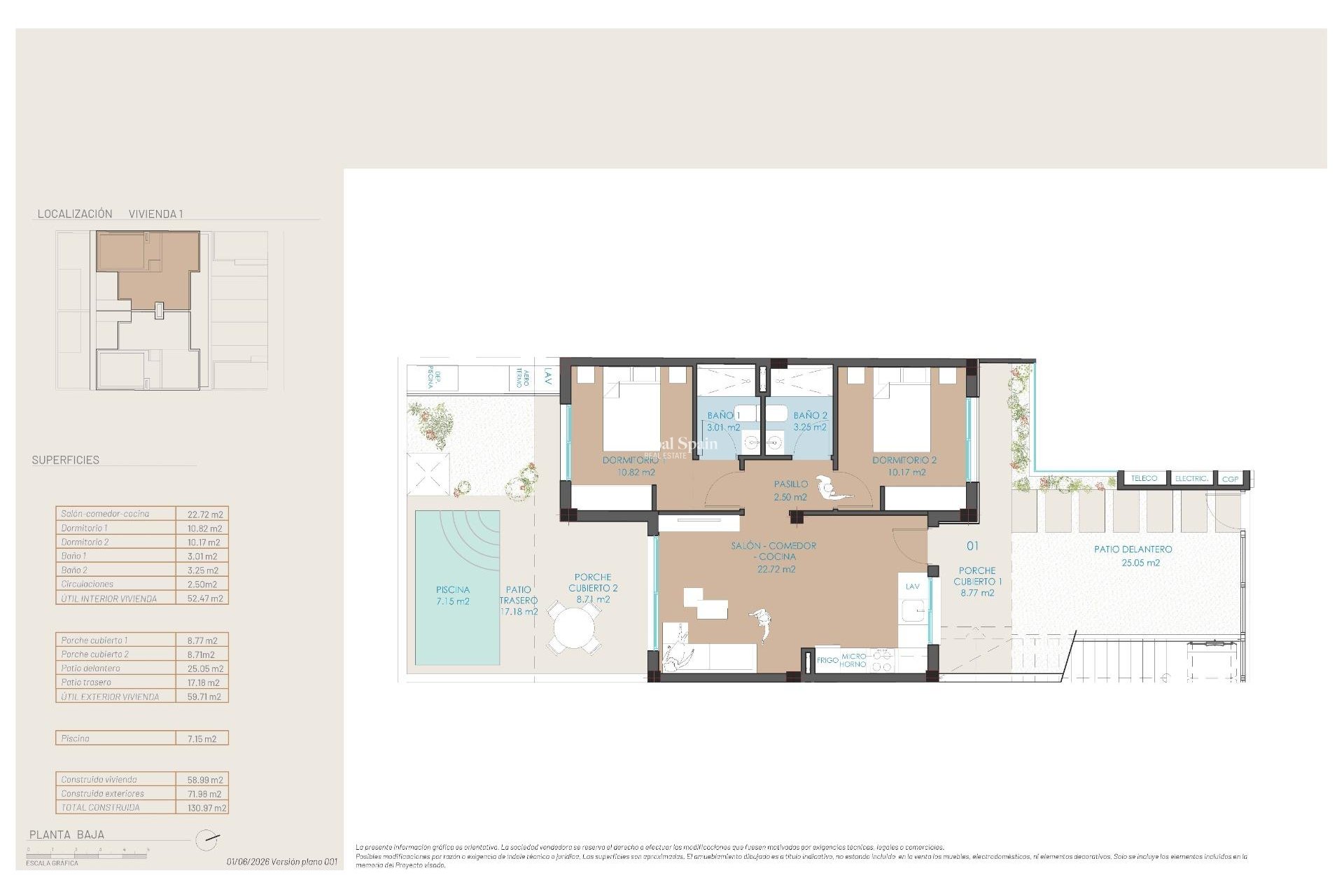 Neubau - WOHNUNG -
SAN PEDRO DEL PINATAR - Molino de Chirrete