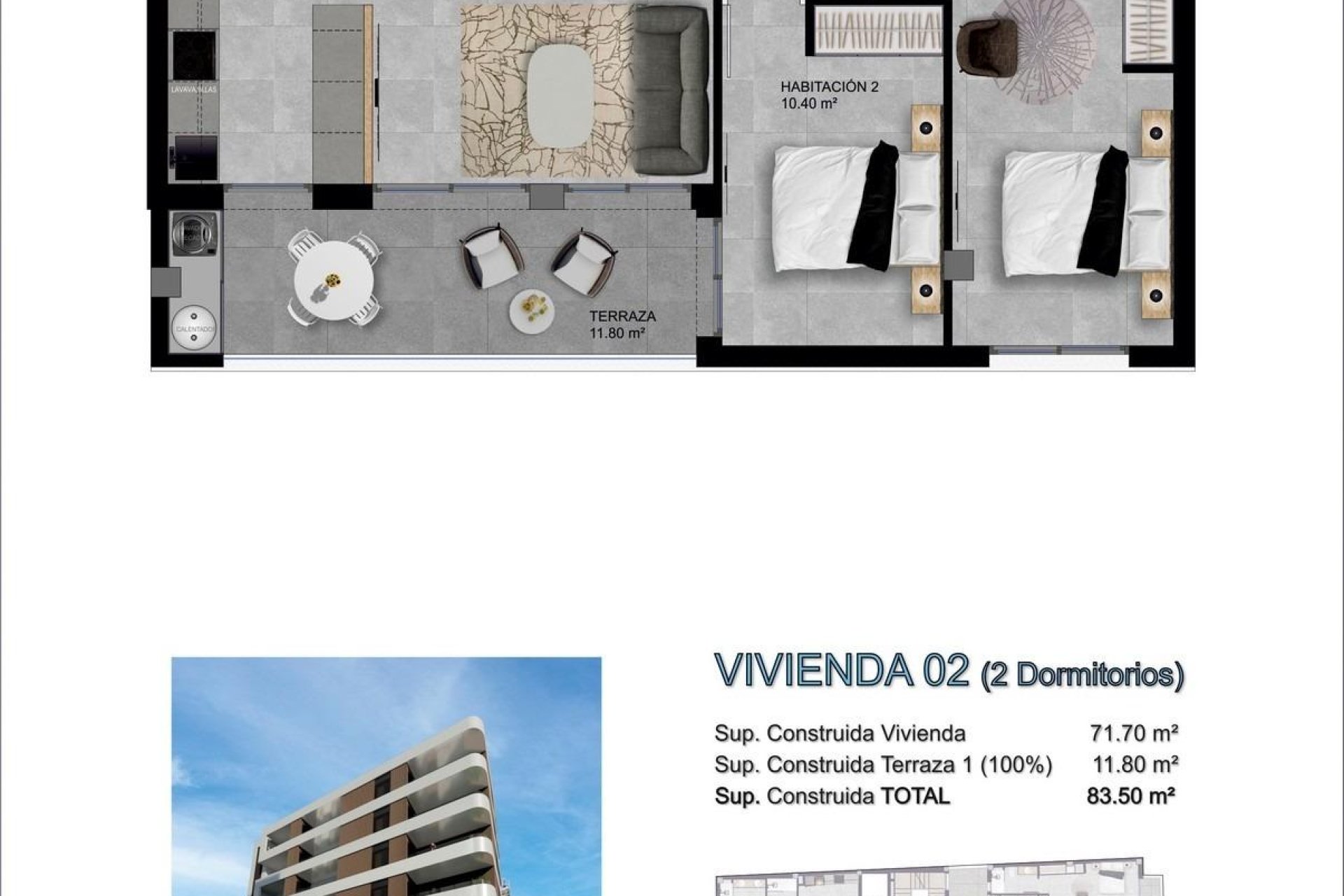 Neubau - WOHNUNG -
SANTA POLA - pueblo