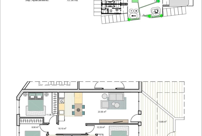 Neubau - WOHNUNG -
TORRE PACHECO - Roldán