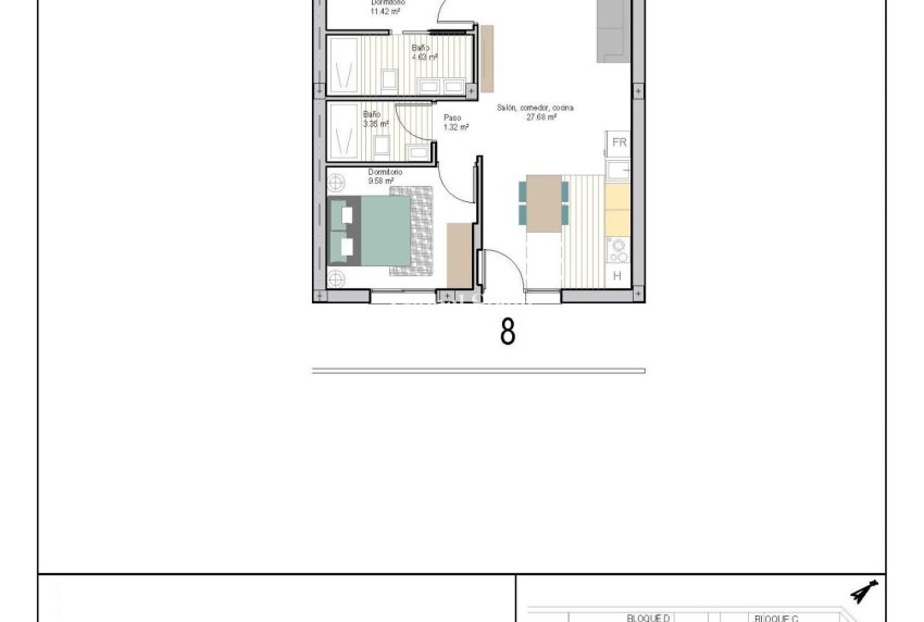 Neubau - WOHNUNG -
TORRE PACHECO - San Cayetano