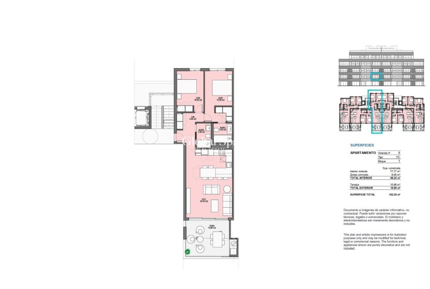 Neubau - WOHNUNG -
TORRE PACHECO - Santa Rosalia Lake And Life Resort