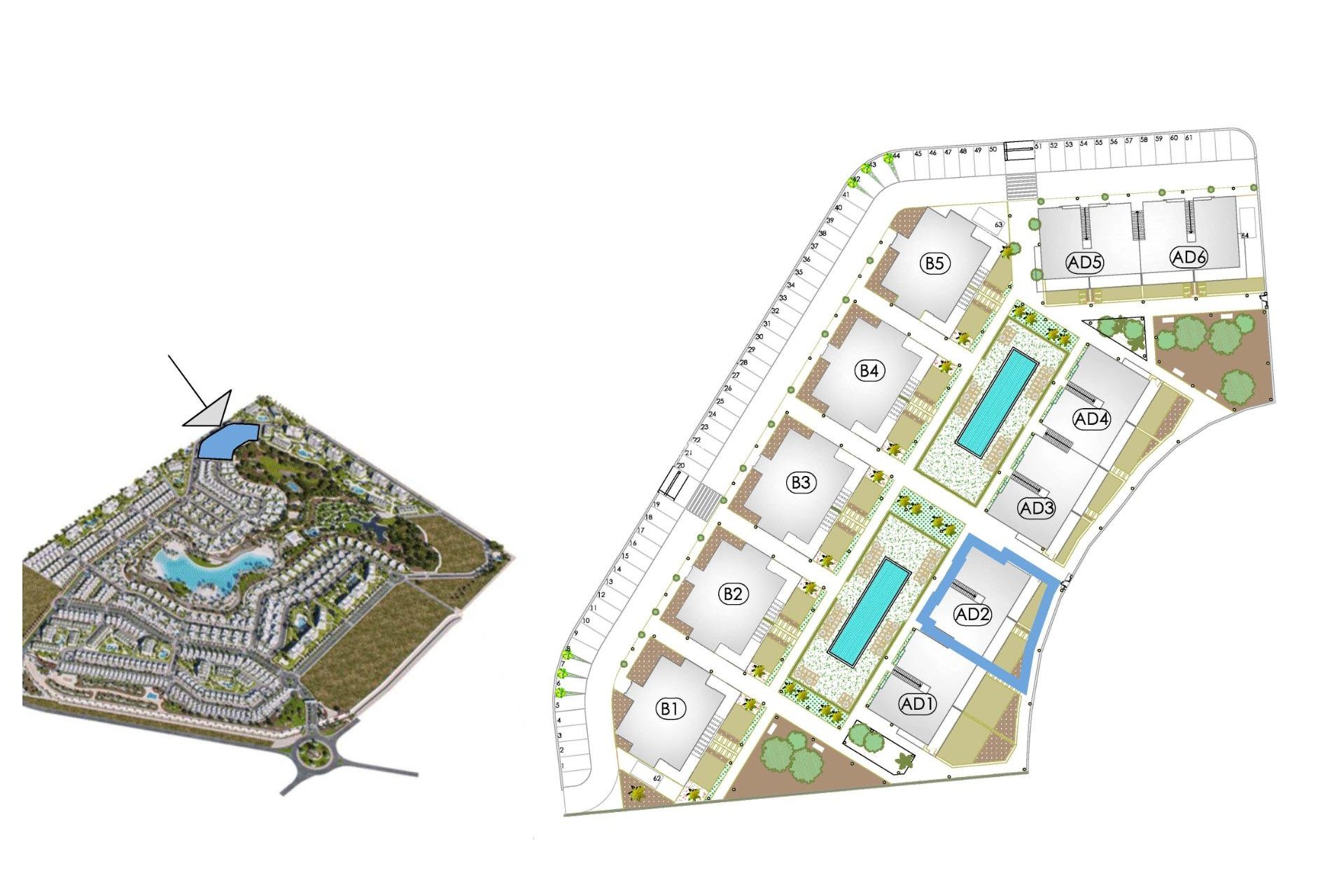 Neubau - WOHNUNG -
TORRE PACHECO - Santa Rosalia Lake And Life Resort