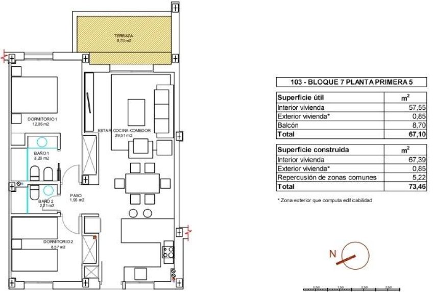 Neubau - WOHNUNG -
VERA - El Playazo