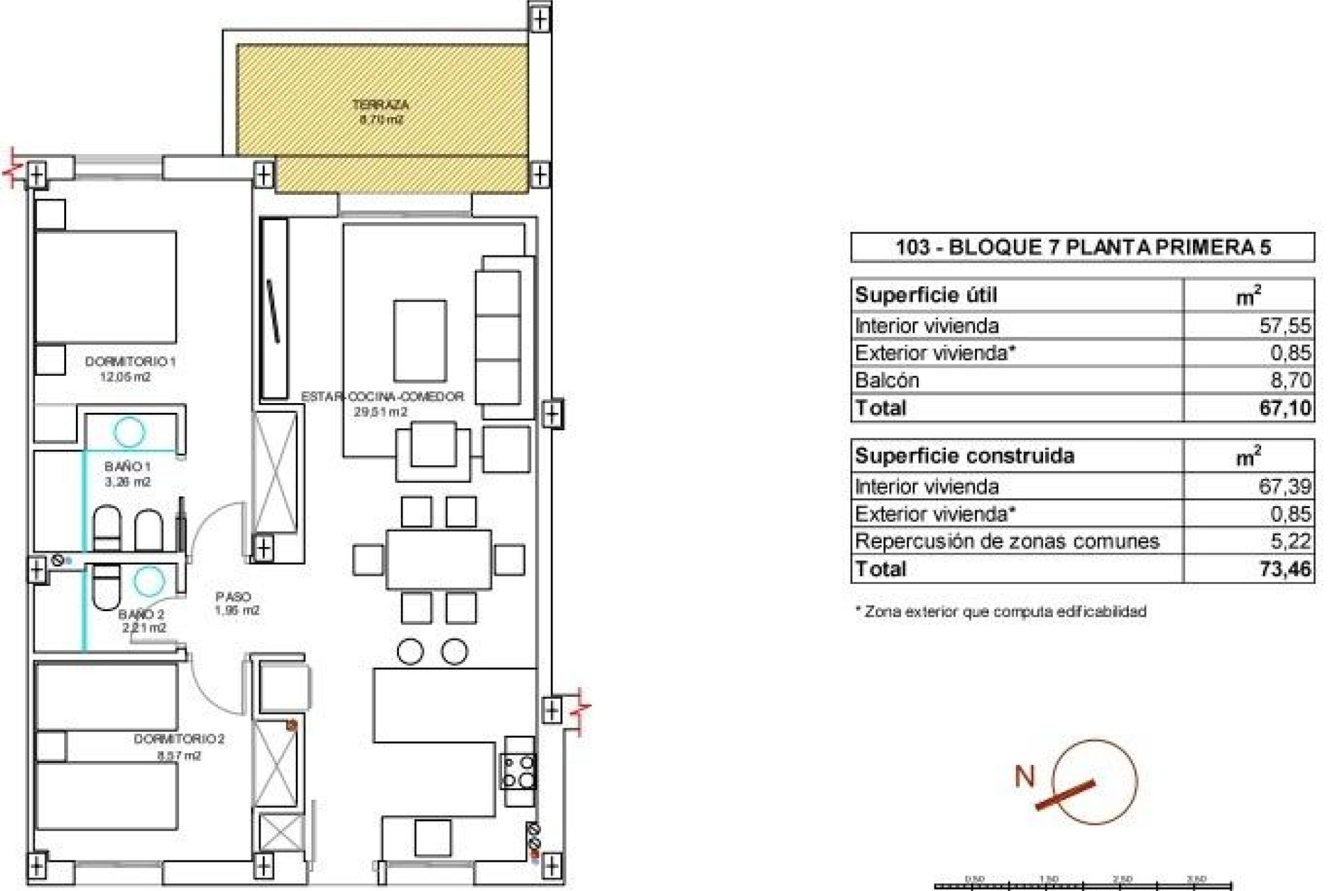 Neubau - WOHNUNG -
VERA - El Playazo