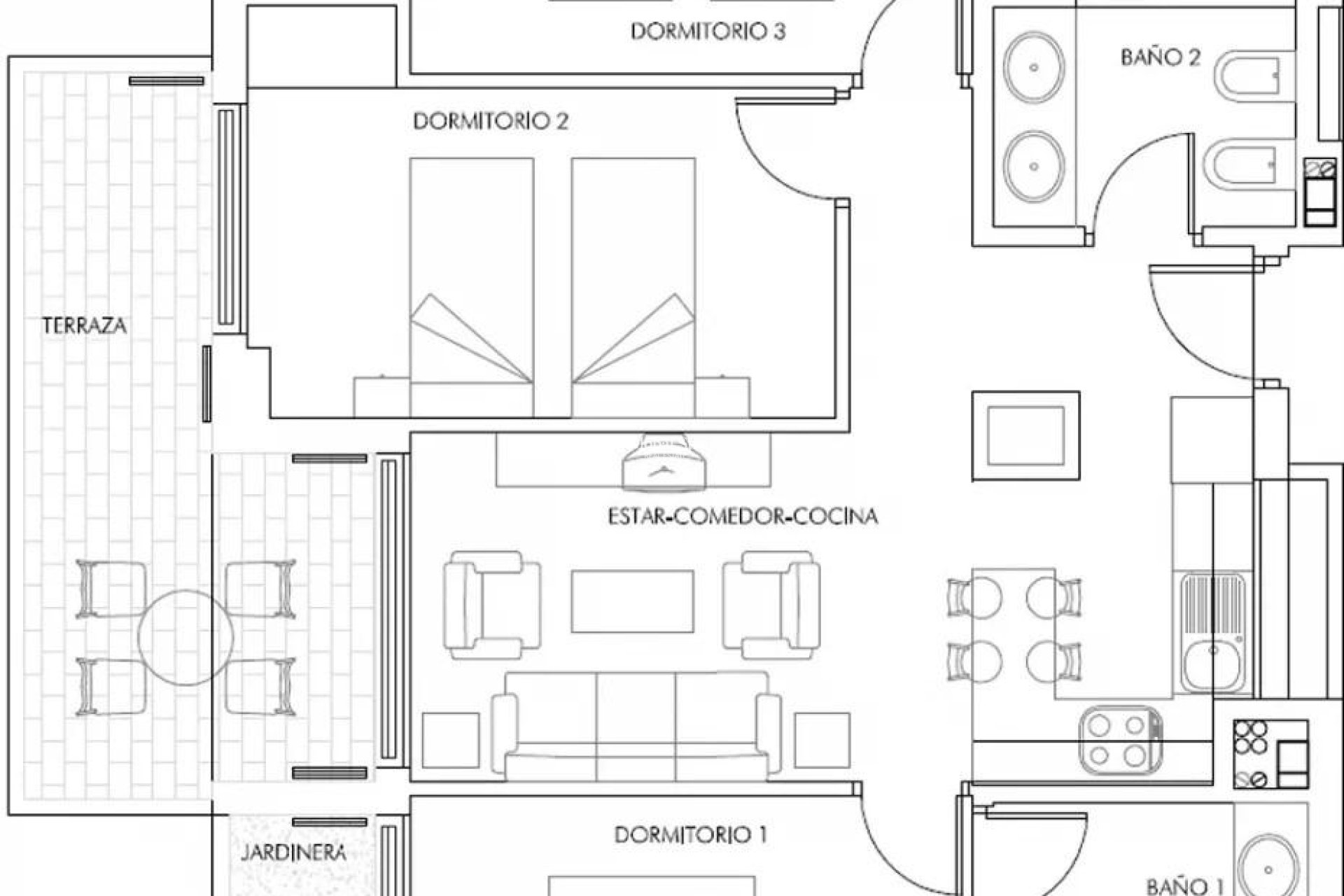 Neubau - WOHNUNG -
VERA - Puerto del Rey