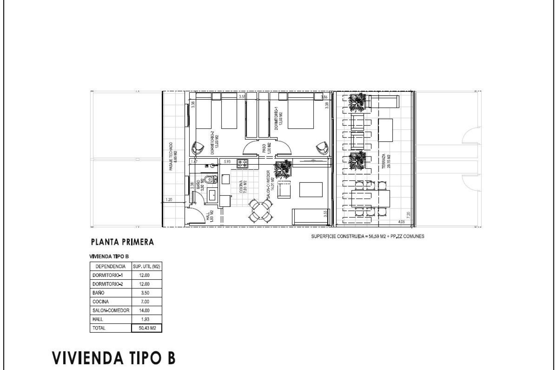 Neubau - WOHNUNG -
VERA - Vera Playa