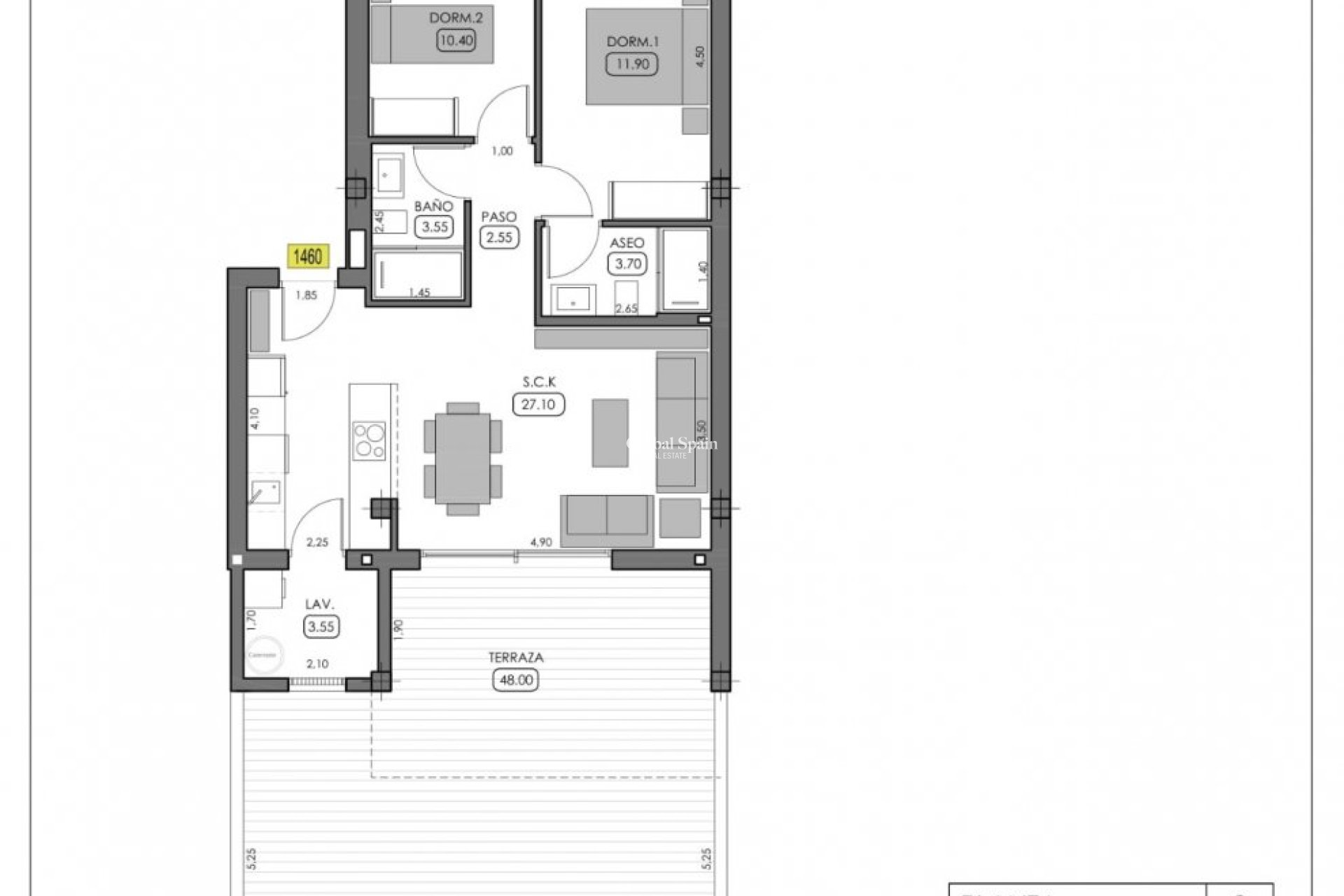 New Build - APARTMENT -
ALGORFA - LA FINCA GOLF / ALGORFA
