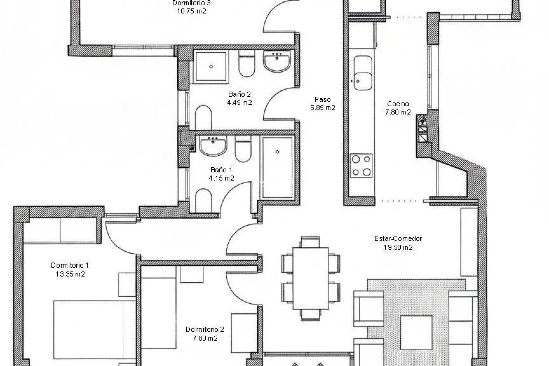 New Build - APARTMENT -
AVILESES - pueblo