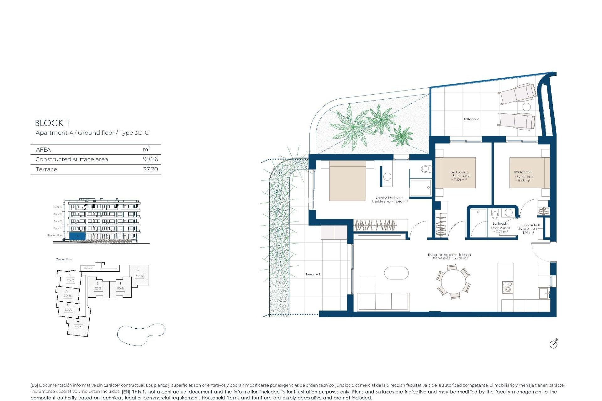 New Build - APARTMENT -
BAÑOS Y MENDIGO - El Valle Golf