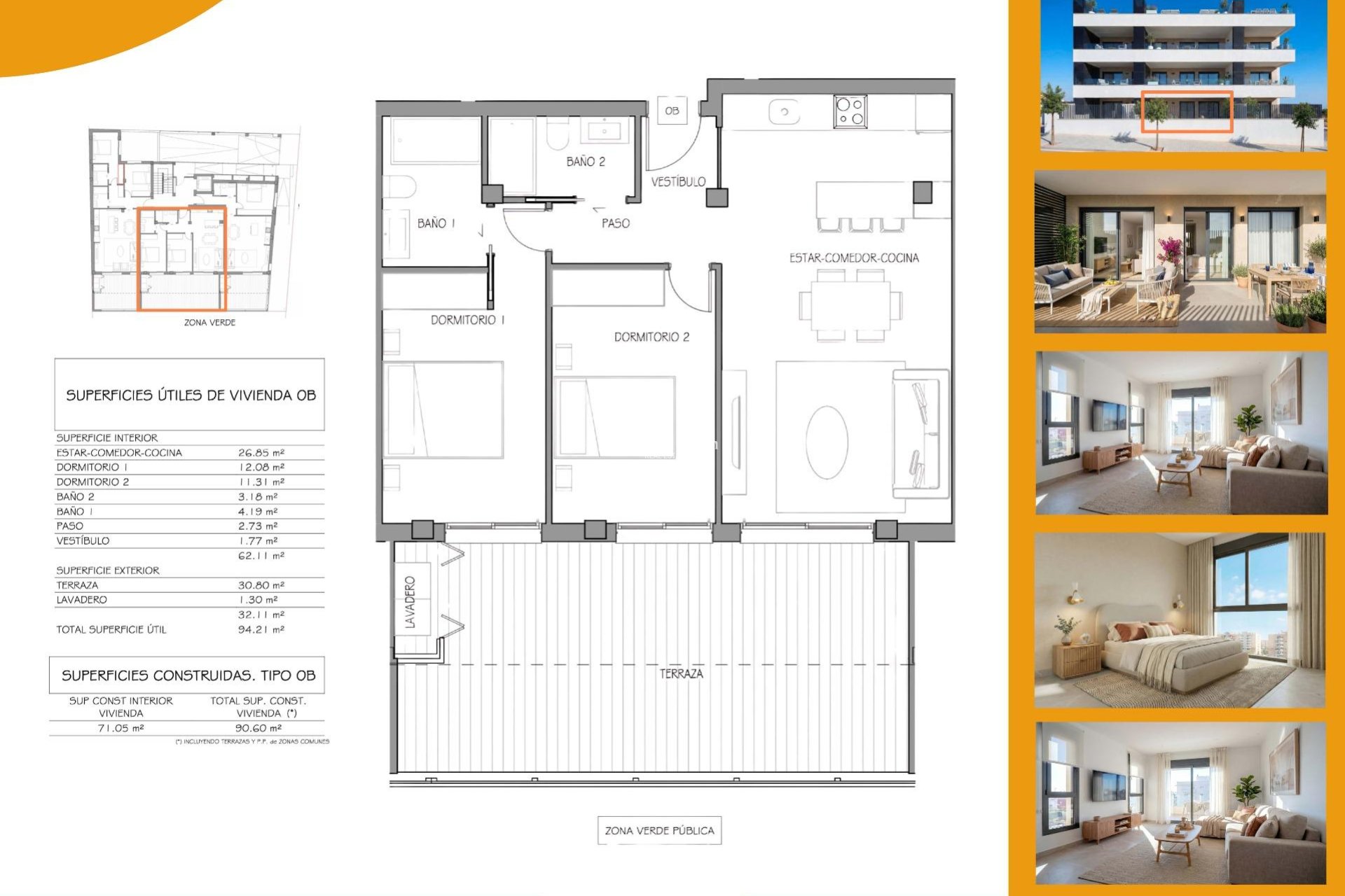 New Build - APARTMENT -
BENIJÓFAR - Pueblo