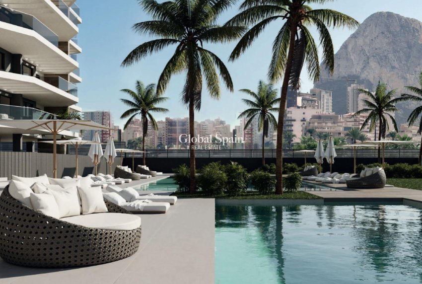 New Build - APARTMENT -
CALPE - Playa Cantal Roig