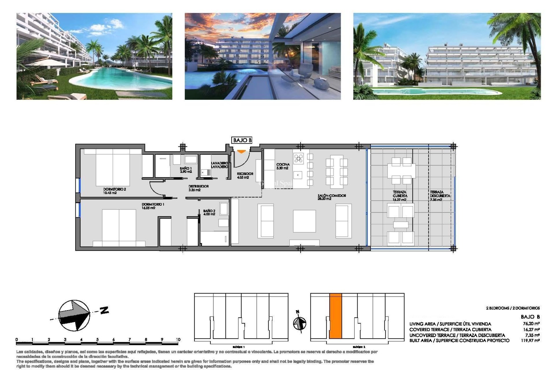 New Build - APARTMENT -
CARTAGENA - Mar de Cristal