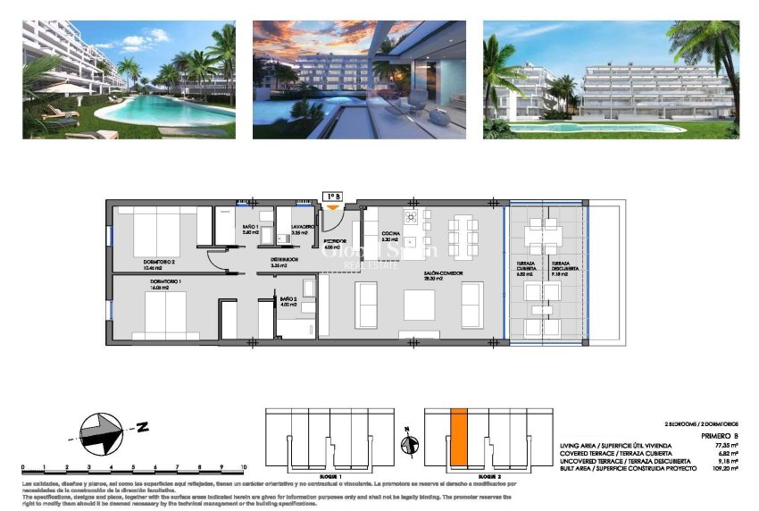New Build - APARTMENT -
CARTAGENA - Mar de Cristal
