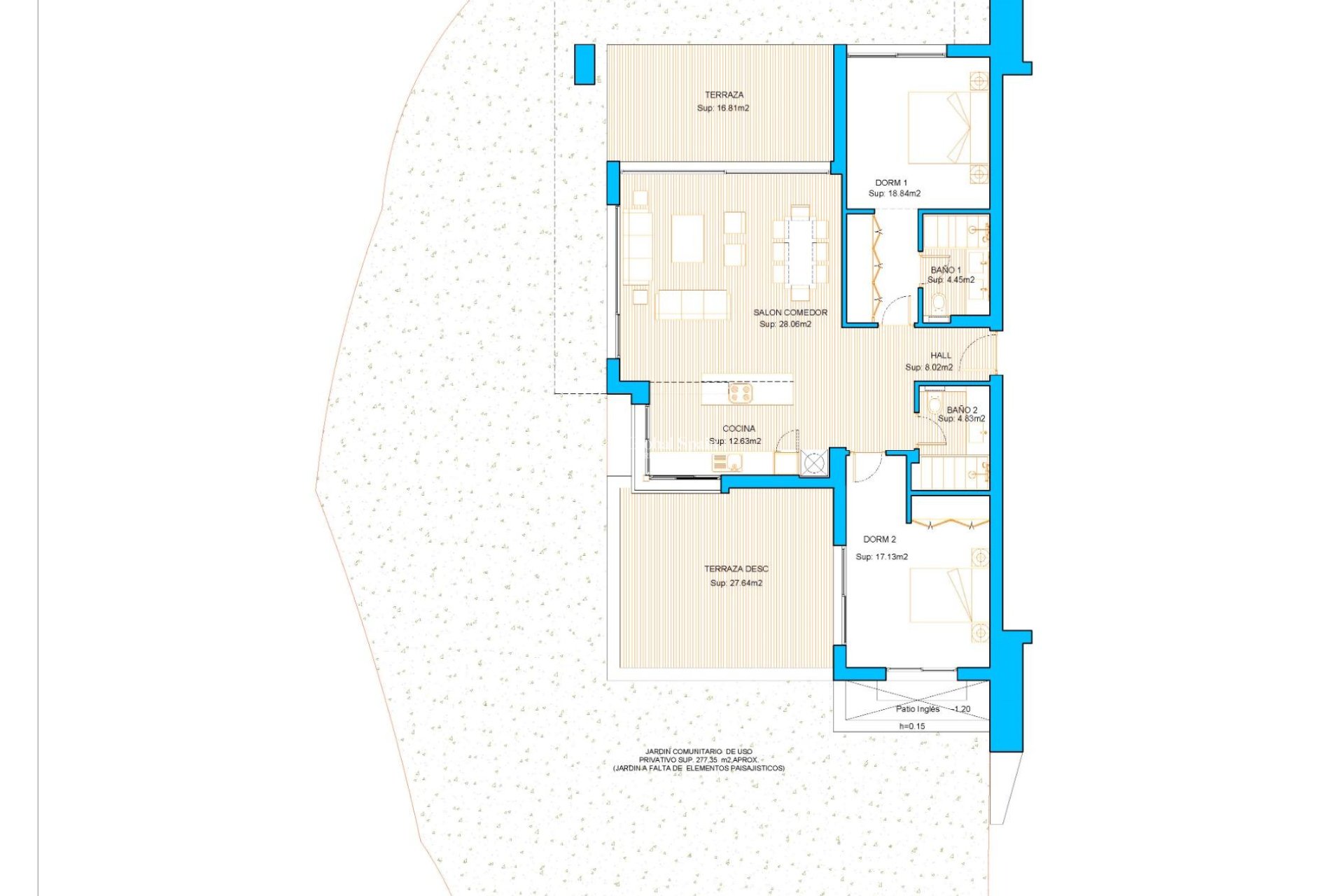 New Build - APARTMENT -
CASARES - Camarate