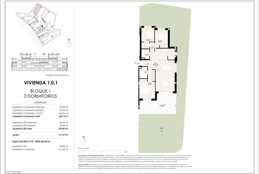 New Build - APARTMENT -
CASARES - Doña Julia Golf