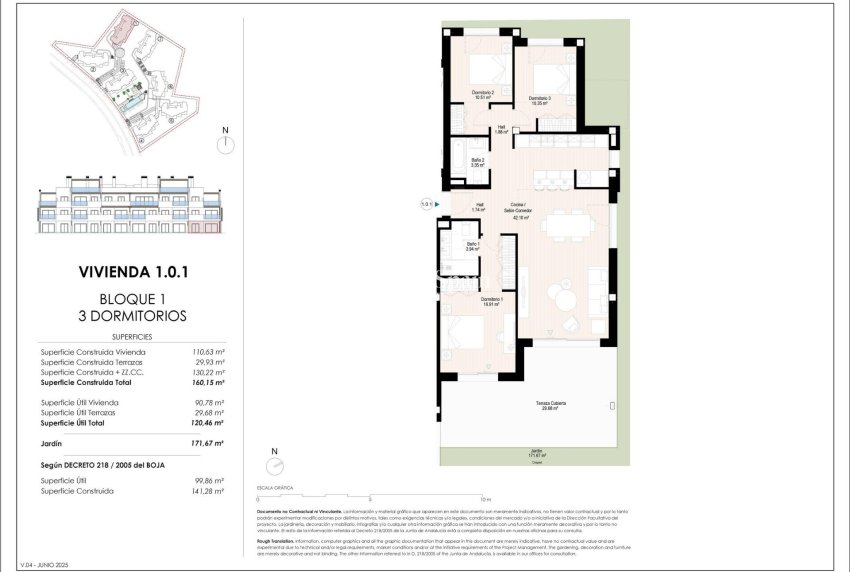 New Build - APARTMENT -
CASARES - Doña Julia Golf