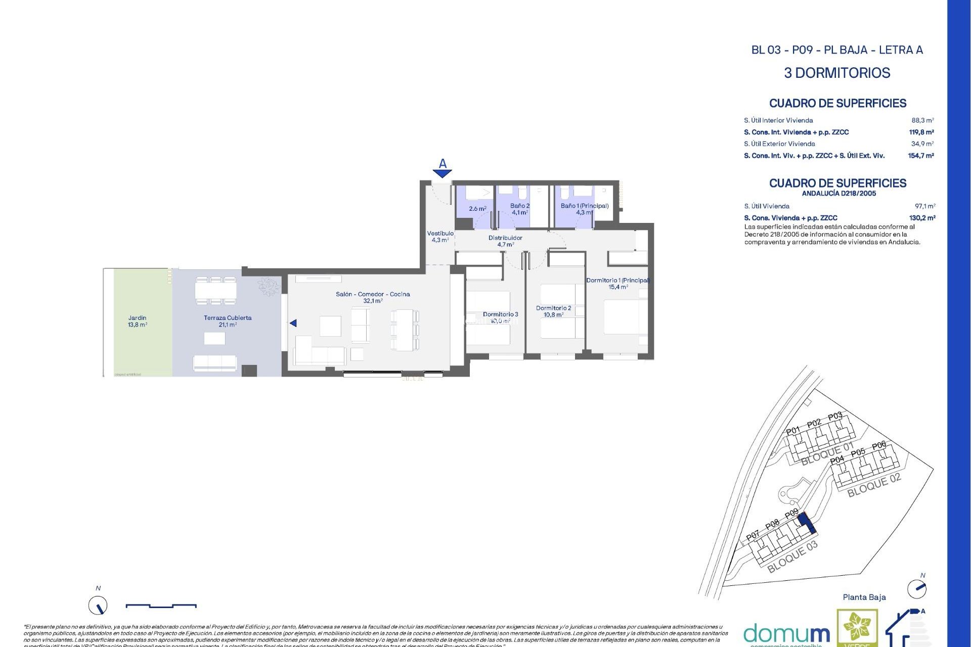 New Build - APARTMENT -
CASARES - Doña Julia