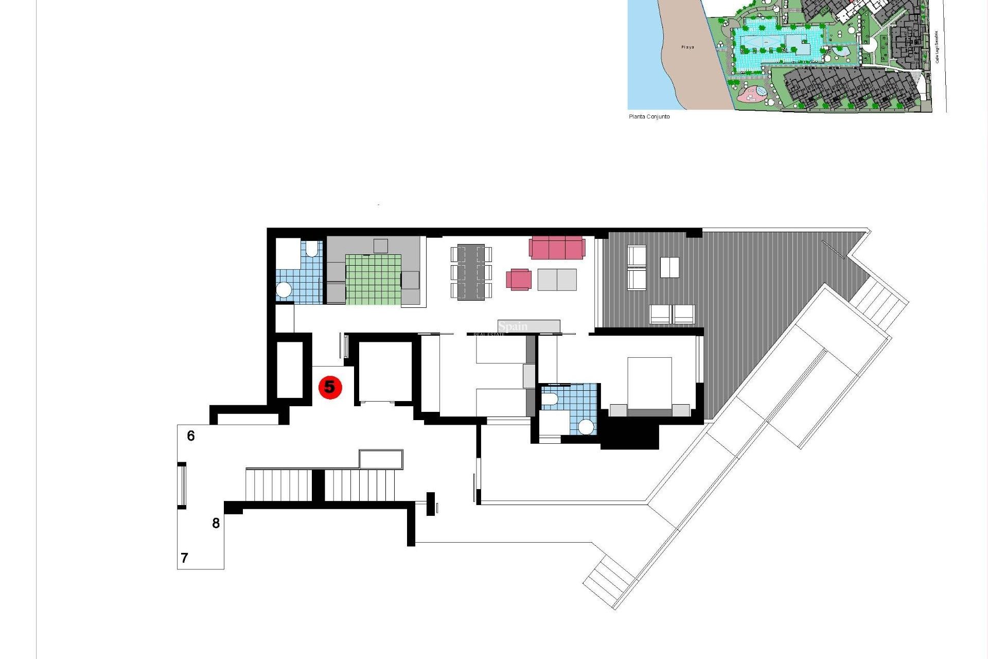 New Build - APARTMENT -
DENIA - L´Estanyó (Marinas)