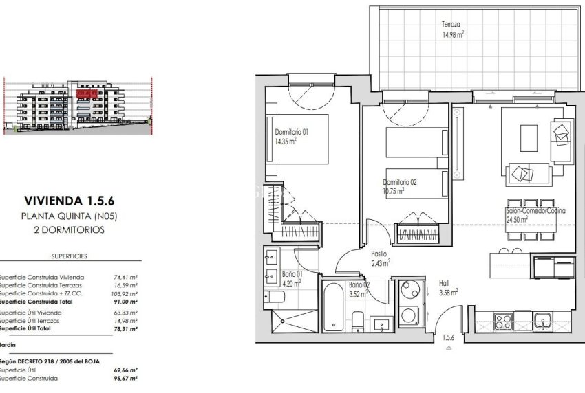 New Build - APARTMENT -
ESTEPONA - Las Mesas