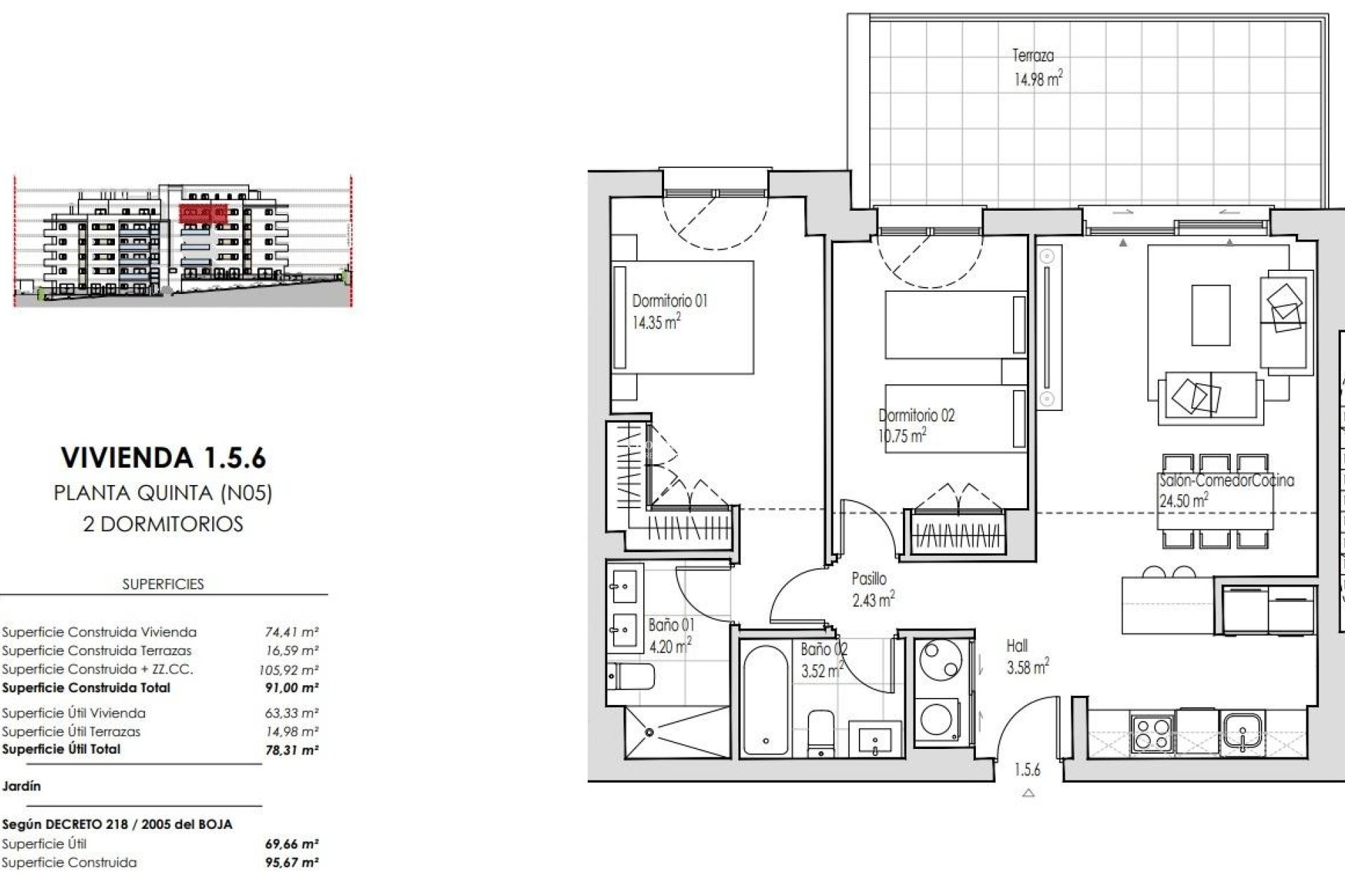 New Build - APARTMENT -
ESTEPONA - Las Mesas