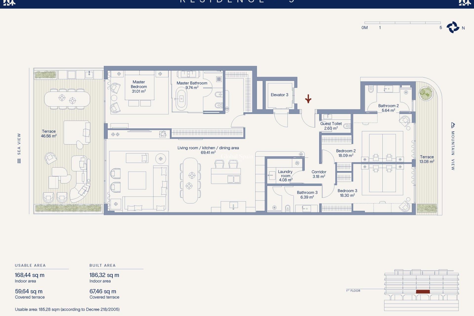 New Build - APARTMENT -
ESTEPONA - Playa de La Cala