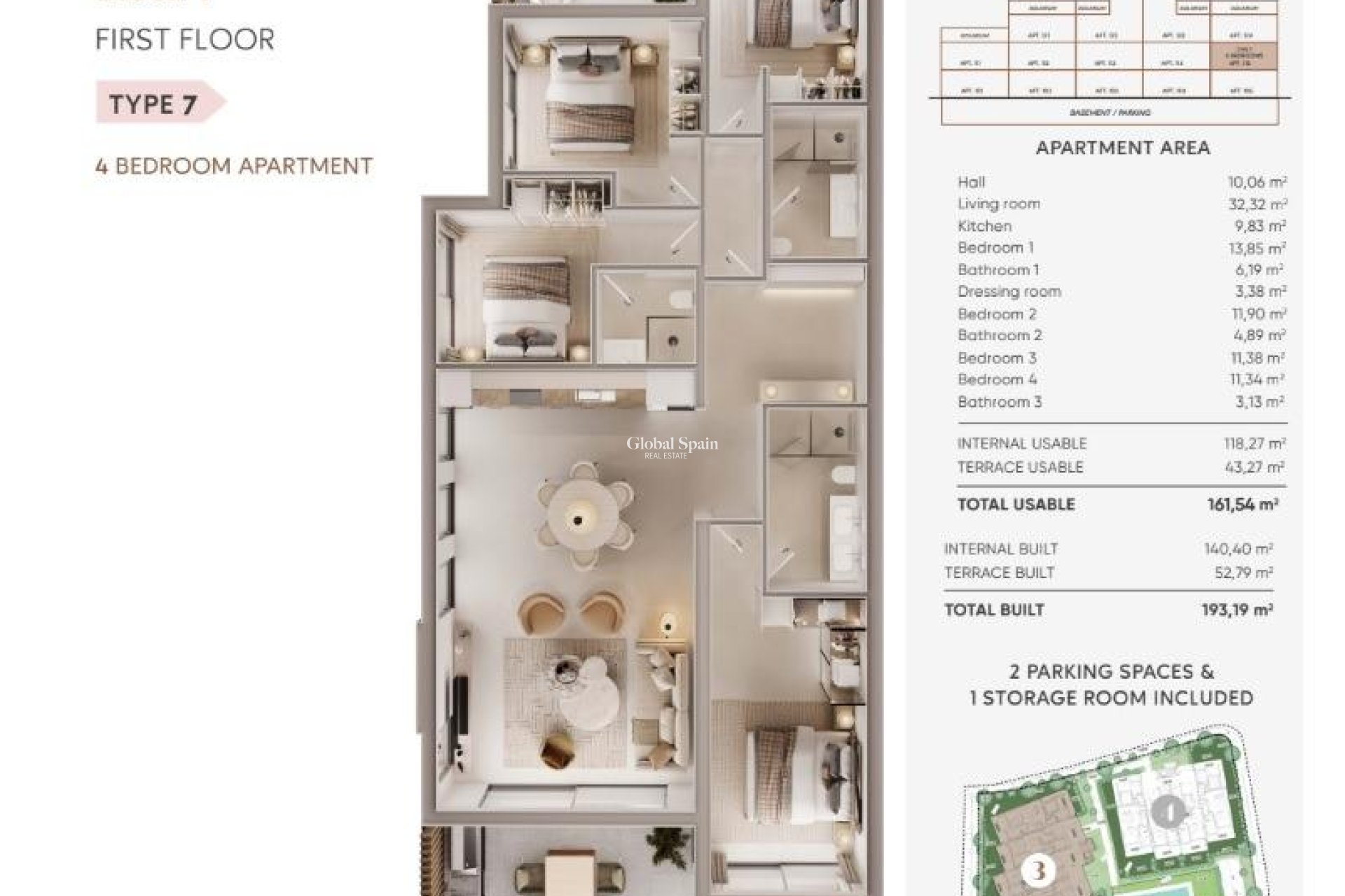 New Build - APARTMENT -
ESTEPONA - Resinera Voladilla